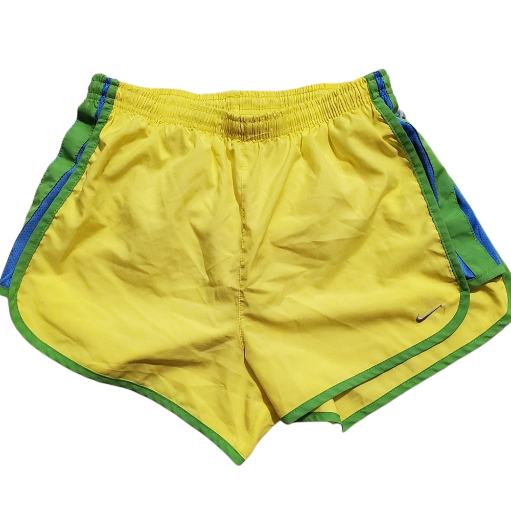 Nike Yellow Runing Shorts